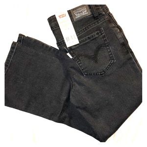 Black girls Levi’s.  Boot cut, size 10 regular.